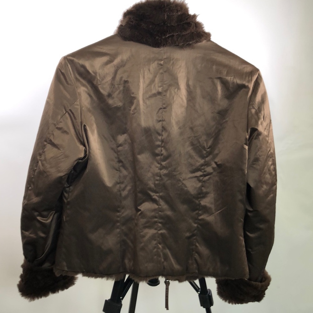 Reversible Rabbit Fur Jacket - Picture 3 of 8